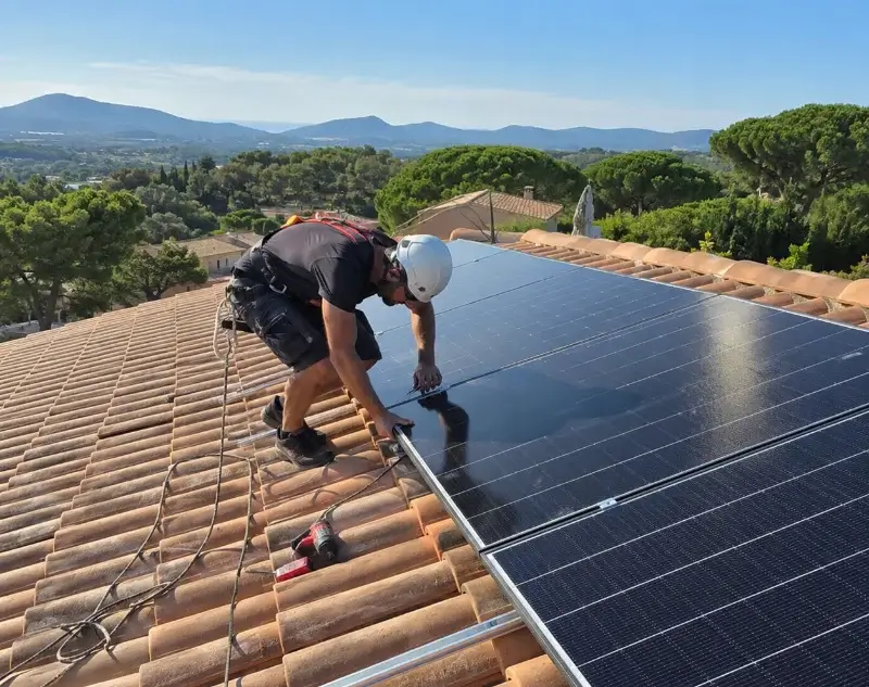Installateur panneaux solaires Connaux — pose photovoltaïque sur toiture